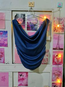 New crowl blue top buy 1 get 2