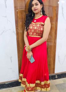Elegant Red Kurta Set
