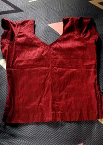attached inner Elegant Maroon Lehenga Choli Set