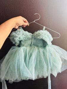 Baby Blue Tulle Dress
