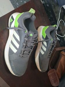 Adidas Grey Running Shoes