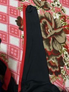 Red &amp; Black Long Sleeve Top