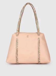 Baggit Art Pink Tote Bag