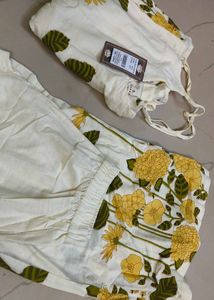 Nishorama DELILAH HALTERNECKKURTI PANT SET