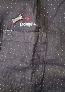 Brown Printed Shirt