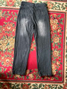 y2k Washed Black Jeans