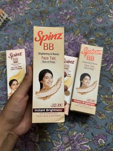 Spins Bb Cream And Face Talc Powder