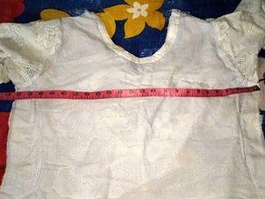 Elegant White Kurti Set