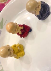 Zen Monk Figurines