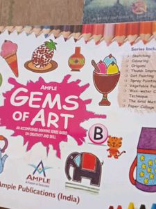 Ample Gems of Art Drawing Book