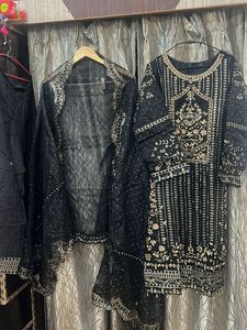 original Pakistani hand embroidered suit