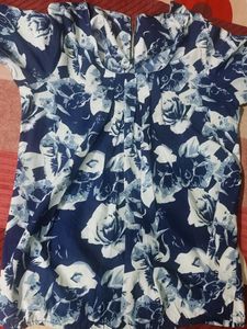 Blue white Tunic
