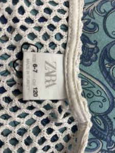 Zara Crochet Knit Top