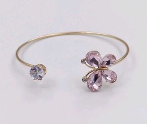 Gold Butterfly Charm Bracelet