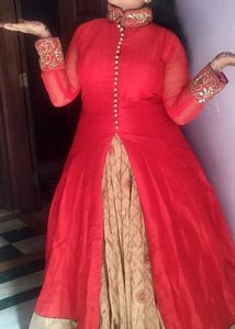 Elegant Red long dress