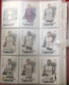 427 Unique Topps Match Attax with Binder