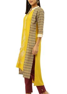 Yellow Designer Kurta.
