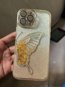 Glitter Butterfly Phone Case iPhone 13 Pro Max