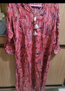 Vibrant Blue Tie-Dye Tunic