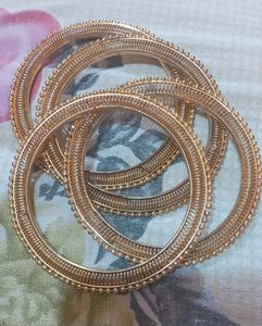 MULTI COLOUR BANGLES AND GOLDEN BANGLES