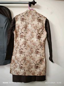 Men's Ethnic Jacket &amp; Kurta Set for wedding