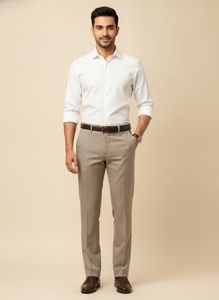 Classic nude Trousers