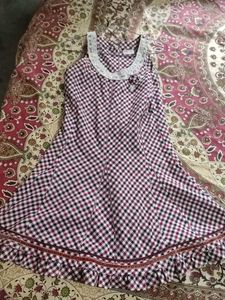 Cute Gingham Mini Dress