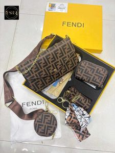 FENDI**GUCCI**DIOR**SET OF 3 PCS WITH BOX