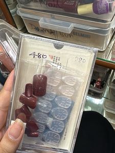 Red Rose Press-On Nails