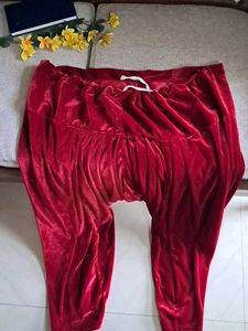Red Velvet Patiala salwar