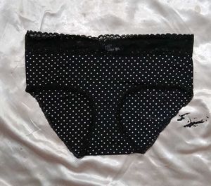 Black Polka Dot Bra