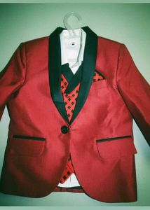 Red Suit Jacket