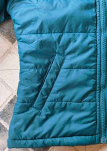 🎀Girls Stylish Teal Puffer Jacket