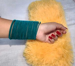 green valvet touch Bangles