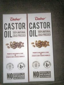 Dabur Castor Oil 100% Natural Pack of 2