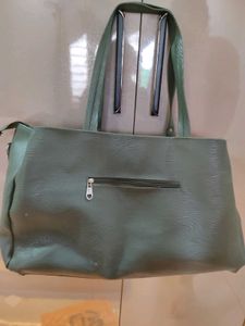 Stylish Green Tote Bag