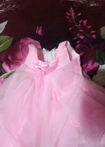 Kids Fashion Brand...one Year Baby Pink Colour Fro