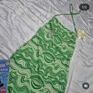 Halter Neck Backless Dress