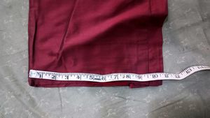'Maroon Wide Leg Palazzo'❗❗