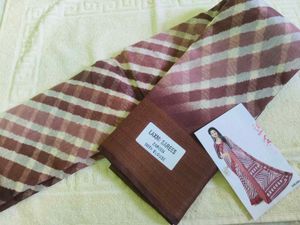 Stylish Striped Saree lite weight