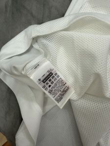White Sleeveless Athletic Tank Top