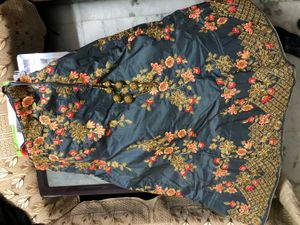 Mom's Zari Work Lehenga Choli