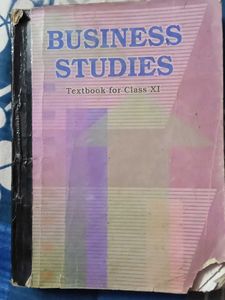 Business Studies Textbook Class XI