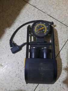Foot Pump Air Compressor with Gauge
