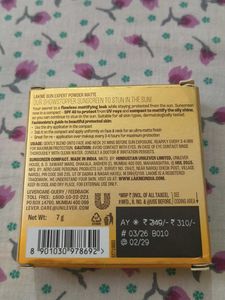 Lakme 9 to 5 Sun Expert Powder Matte SPF 40