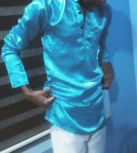 Stylish Blue Kurta