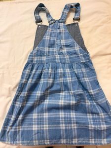 Blue Dungaree Dress 💙