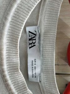 White Knit Sleeveless Top