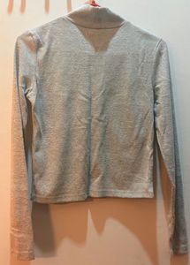 Grey Long Sleeve Top (fits Xs-s)