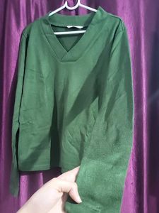 Dressberry Olive Green Pullover